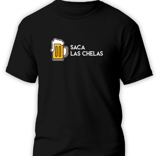 "Saca las chelas" t-shirt for men